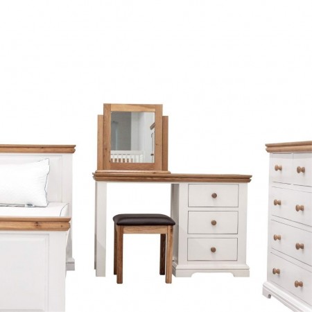Oak04 : Bộ Bàn Phấn Trang Điểm - 03 Món
